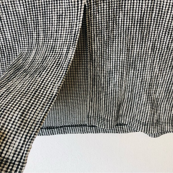 ZARA Dress Size XL Spaghetti Sleeveless Mini Slip Plaid - Picture 5 of 7